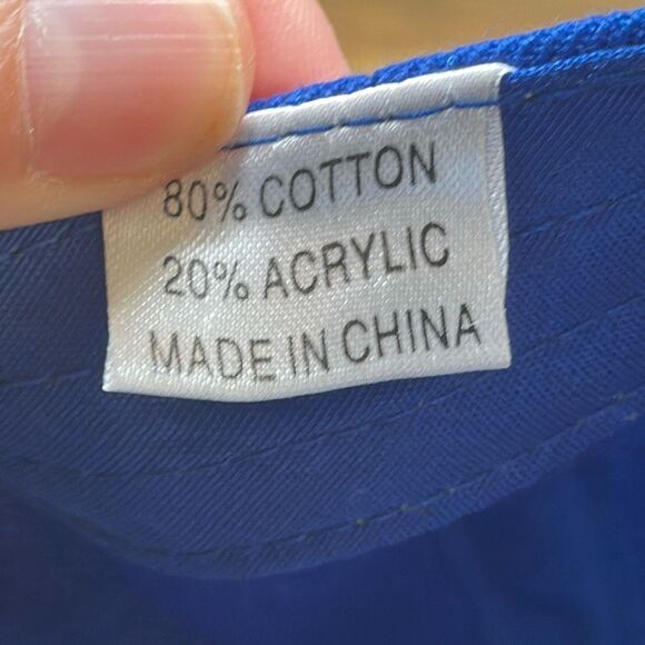 Duke Blue Devils Blue Baseball Hat Adjustable Cap with Red Accents NEW - Picture 7 of 7